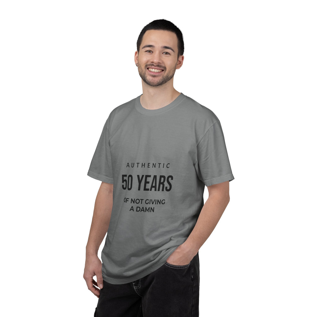 50 Years of Not Giving a Damn T-Shirt — Funny 50th Birthday Tee