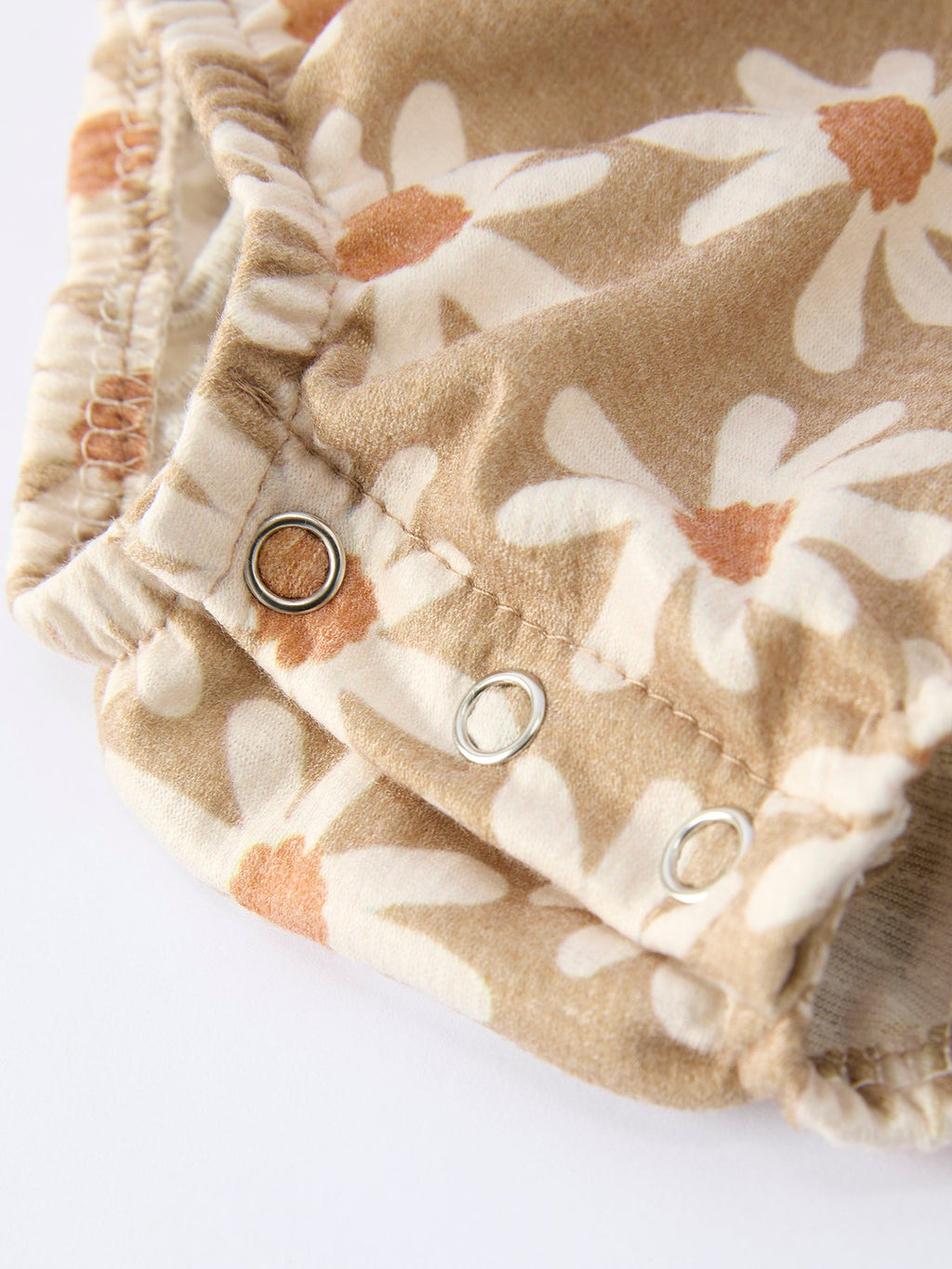 Floral Daisy Baby Girl Spaghetti Strap Romper