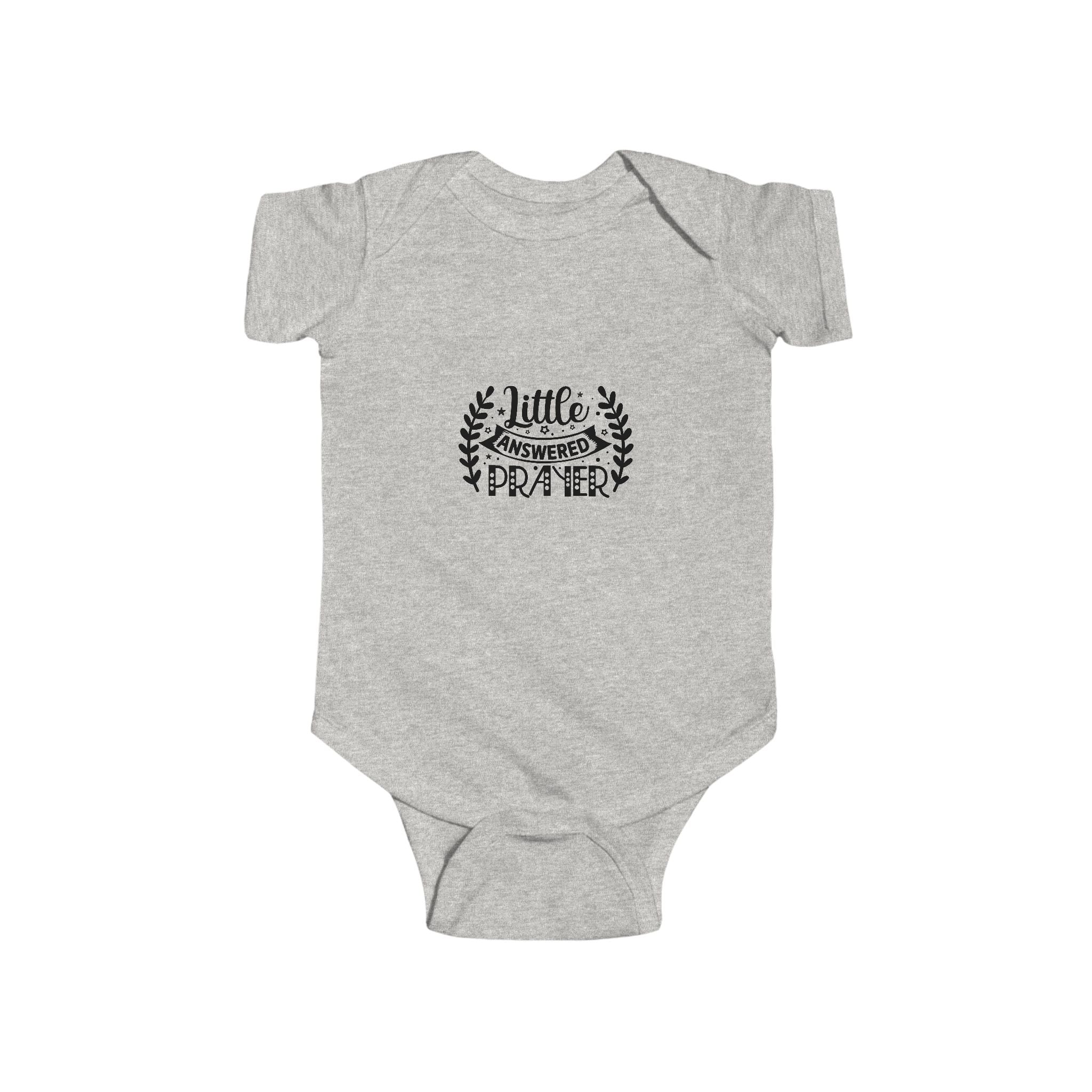 Infant Bodysuit - "Little Prayer" Baby Onesie | Faith Baby Shower Gift