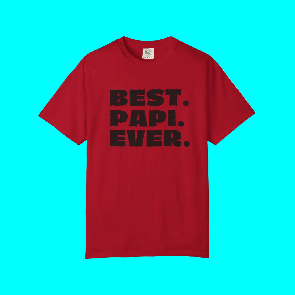BEST PAPI EVER T-Shirt | Father's Day Gift - Viral Funny Latino Sayings | Dia del Padre