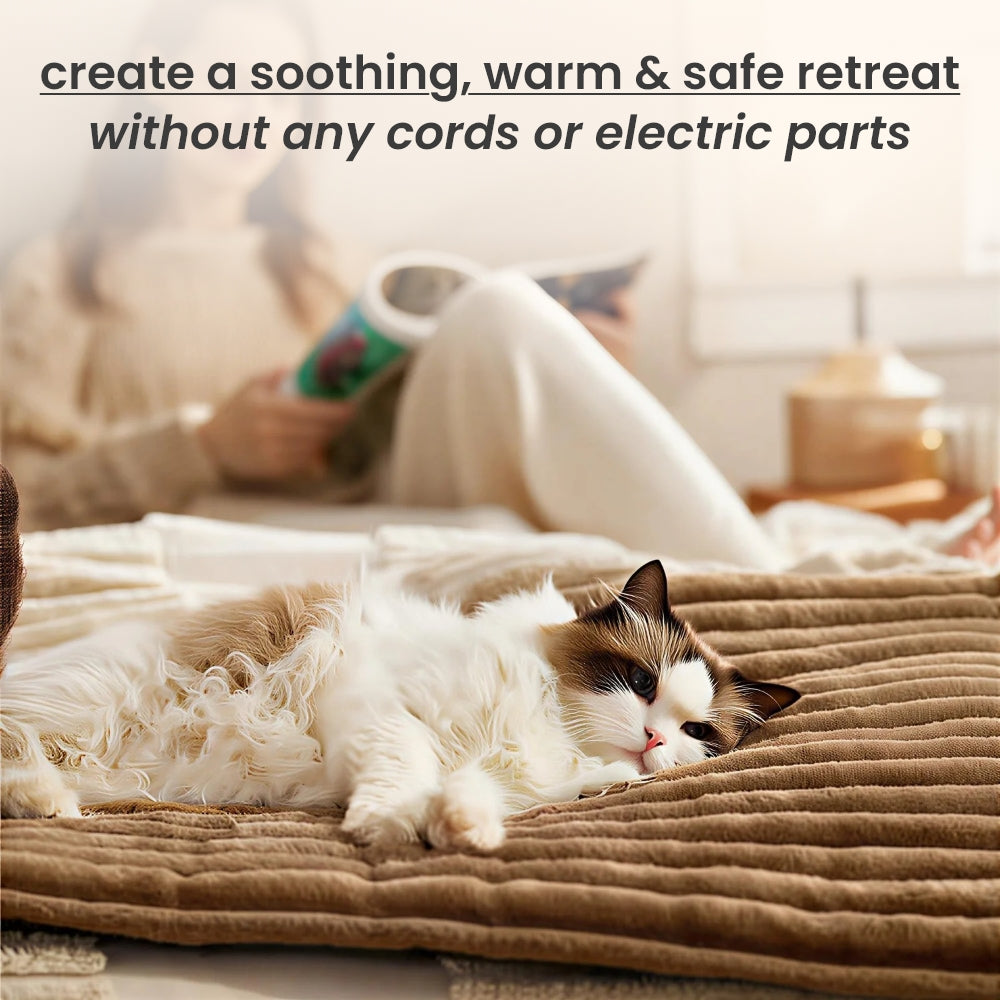 self-warming pet mat