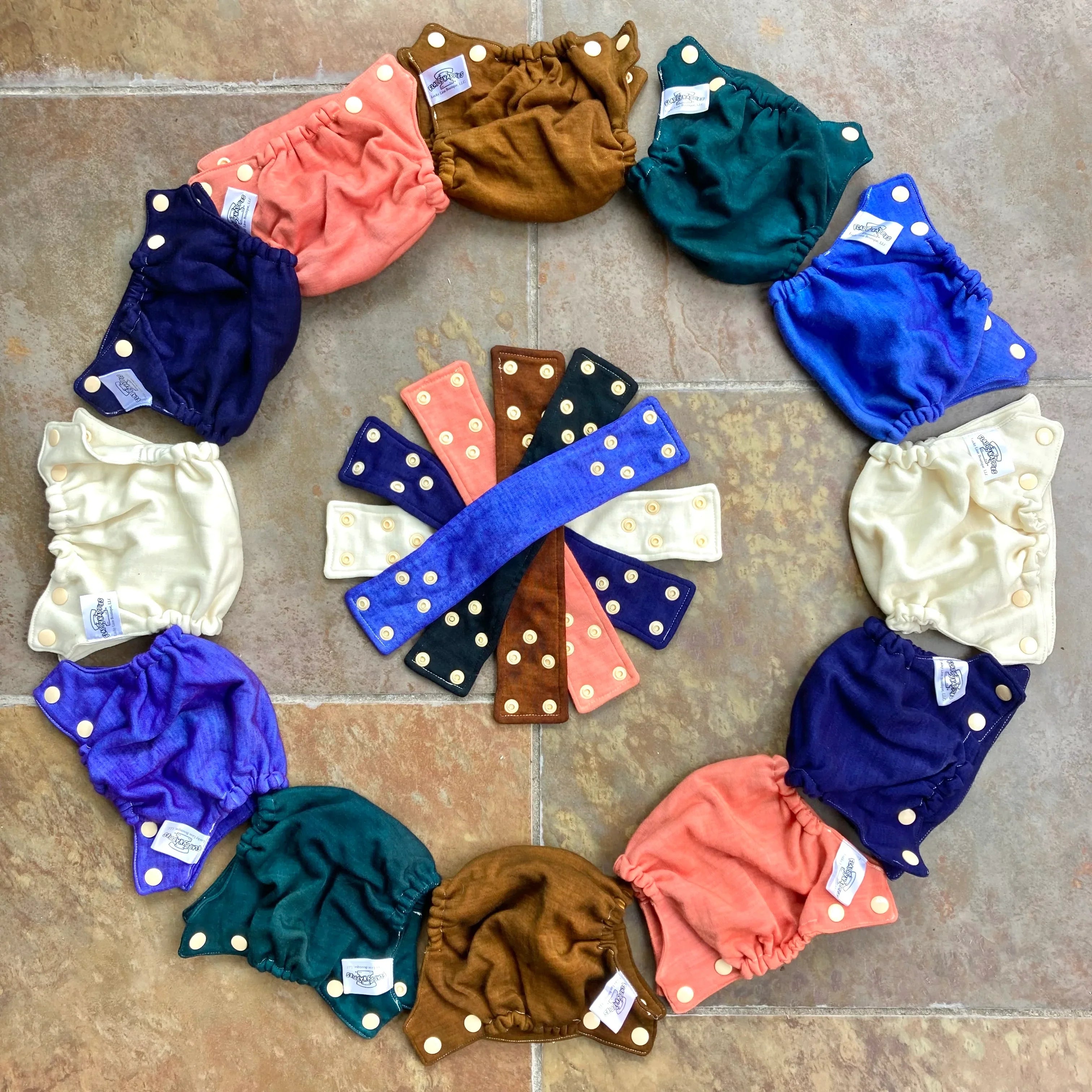 Merino Wool All-In-Two Diaper Cover and Belt