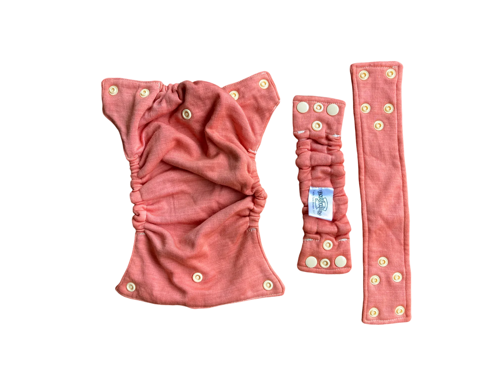 Merino Wool All-In-Two Diaper Cover and Belt