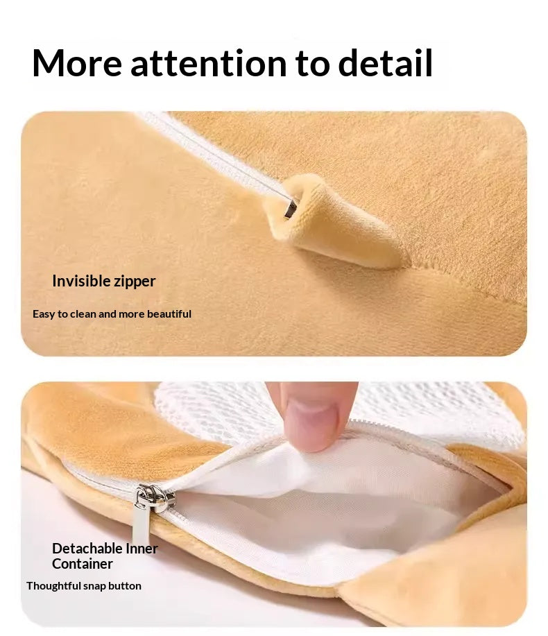 MEACAOFG™ Baby Banana Teether - Safe Silicone Teething Toy for Infants 0-12 Months