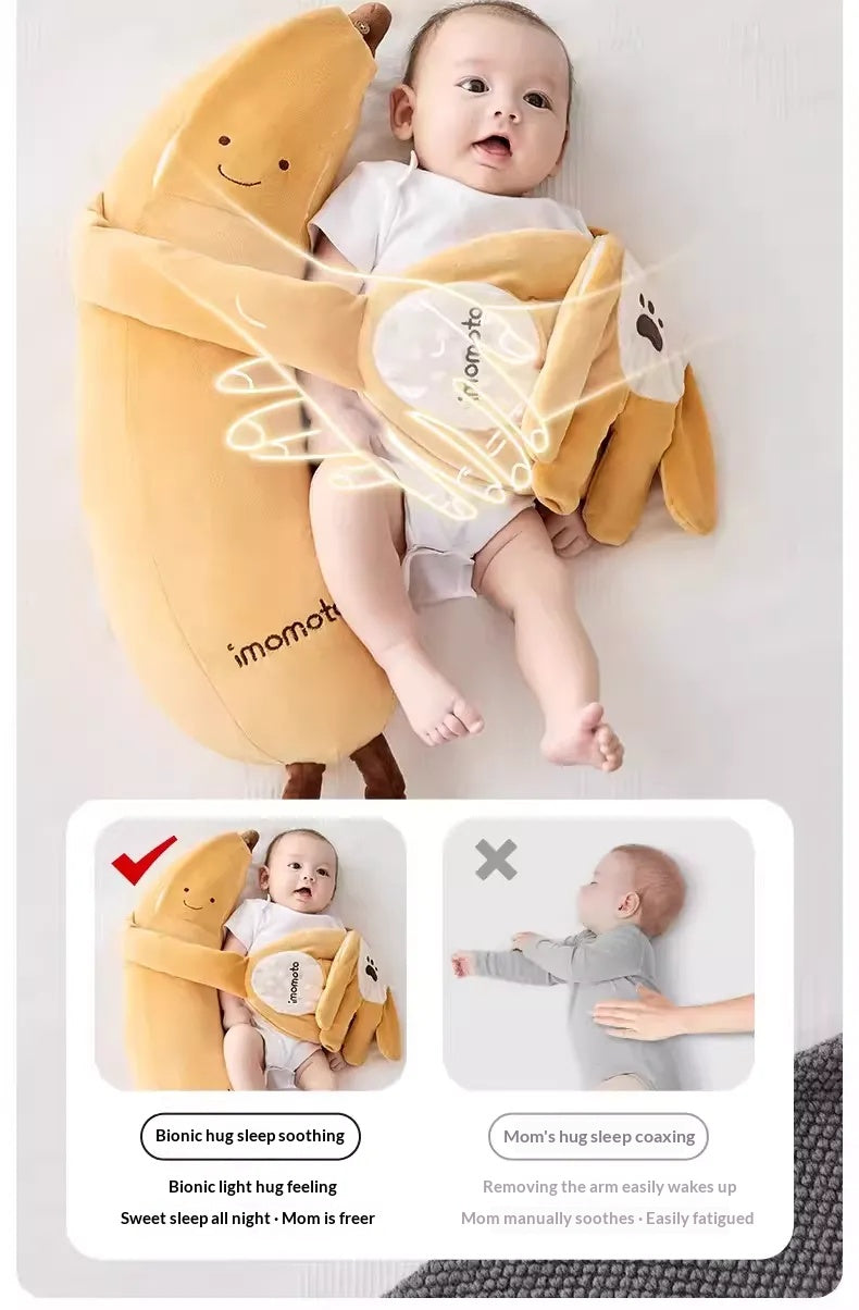 MEACAOFG™ Baby Banana Teether - Safe Silicone Teething Toy for Infants 0-12 Months