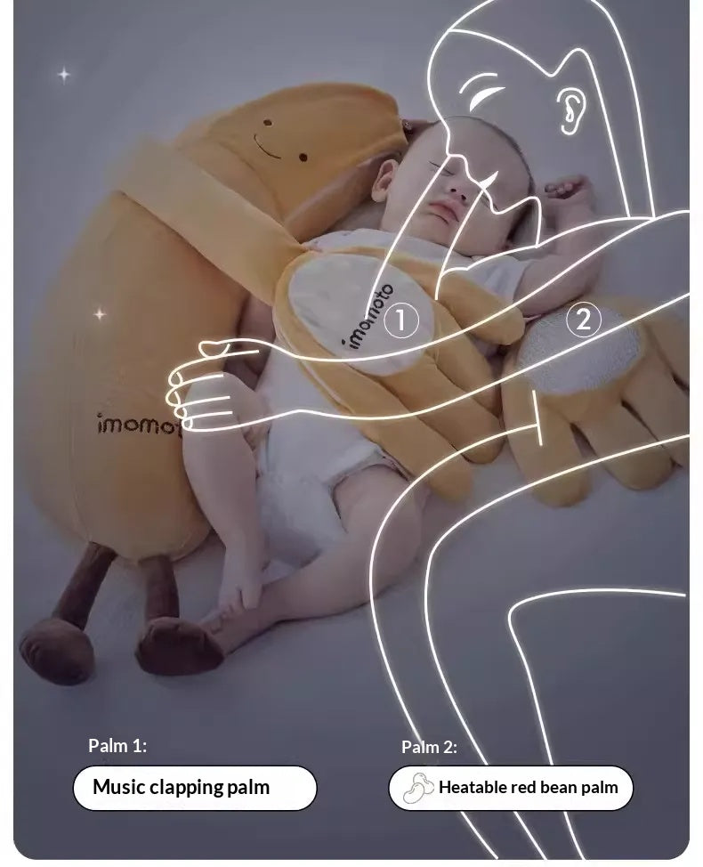 MEACAOFG™ Baby Banana Teether - Safe Silicone Teething Toy for Infants 0-12 Months