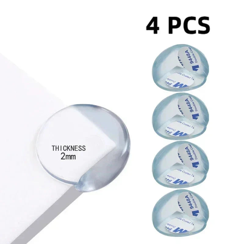 Transparent PVC Baby Protection Strip with Double-Sided Tape Anti-Bumb Kid Safety Table Edge Furniture Guard Corner L Protectors
