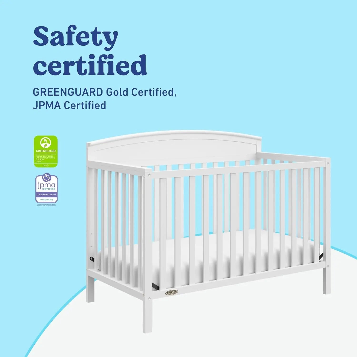 5-in-1 Convertible Crib