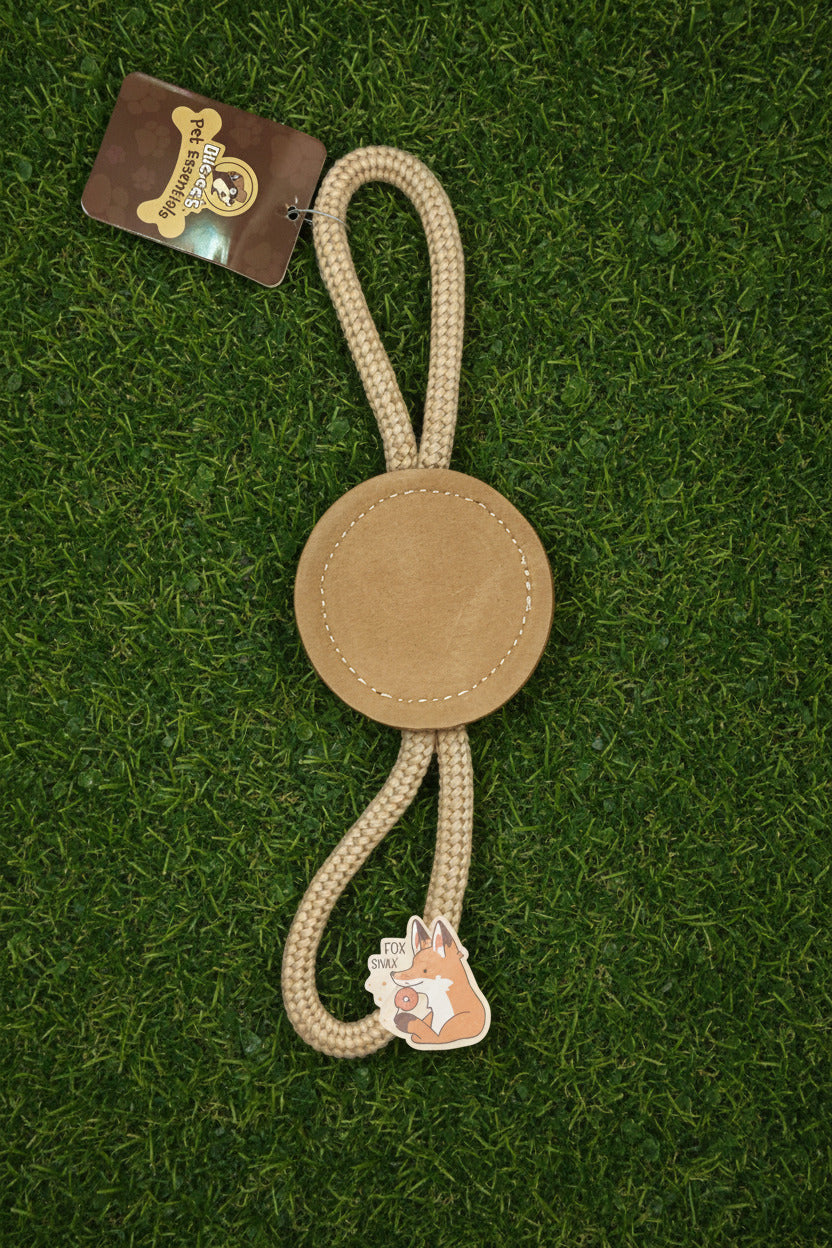 Buc-ee's Pet Essentials Natural Disc Toy