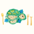 Turtle Training Plate and Utensils