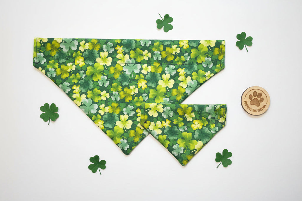 Saint Patrick's Day Dog Bandanas