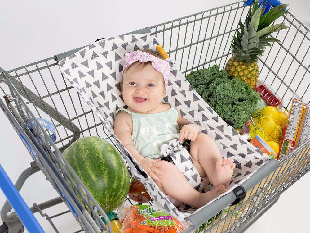 Baby Shopping Cart Hammock | Triangles