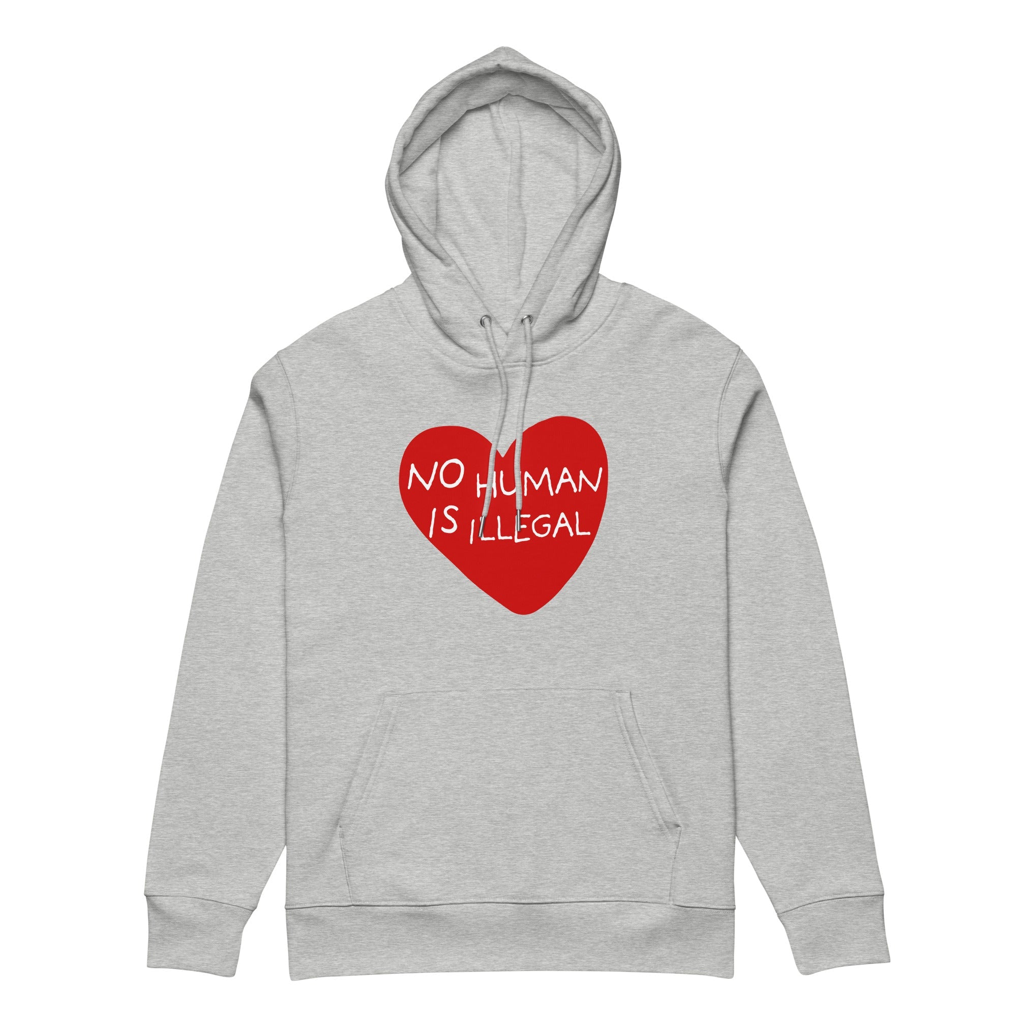 No Human is Illegal Organic Fleece